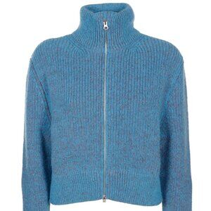 MM6 MAISON MARGIELA Zip-up High Neck Cardigan